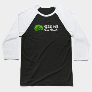 Kiss Me I'm Irish Baseball T-Shirt